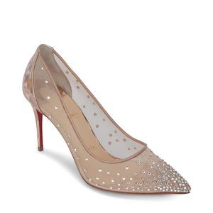 NIB Christian Louboutin Follies Strass Pump, 39.5